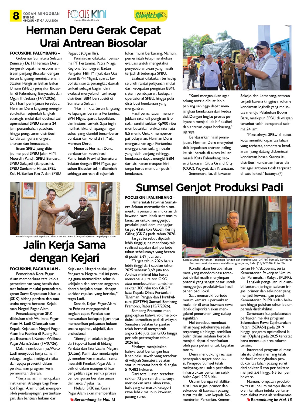 Jalin Kerjasama Dengan Kejari