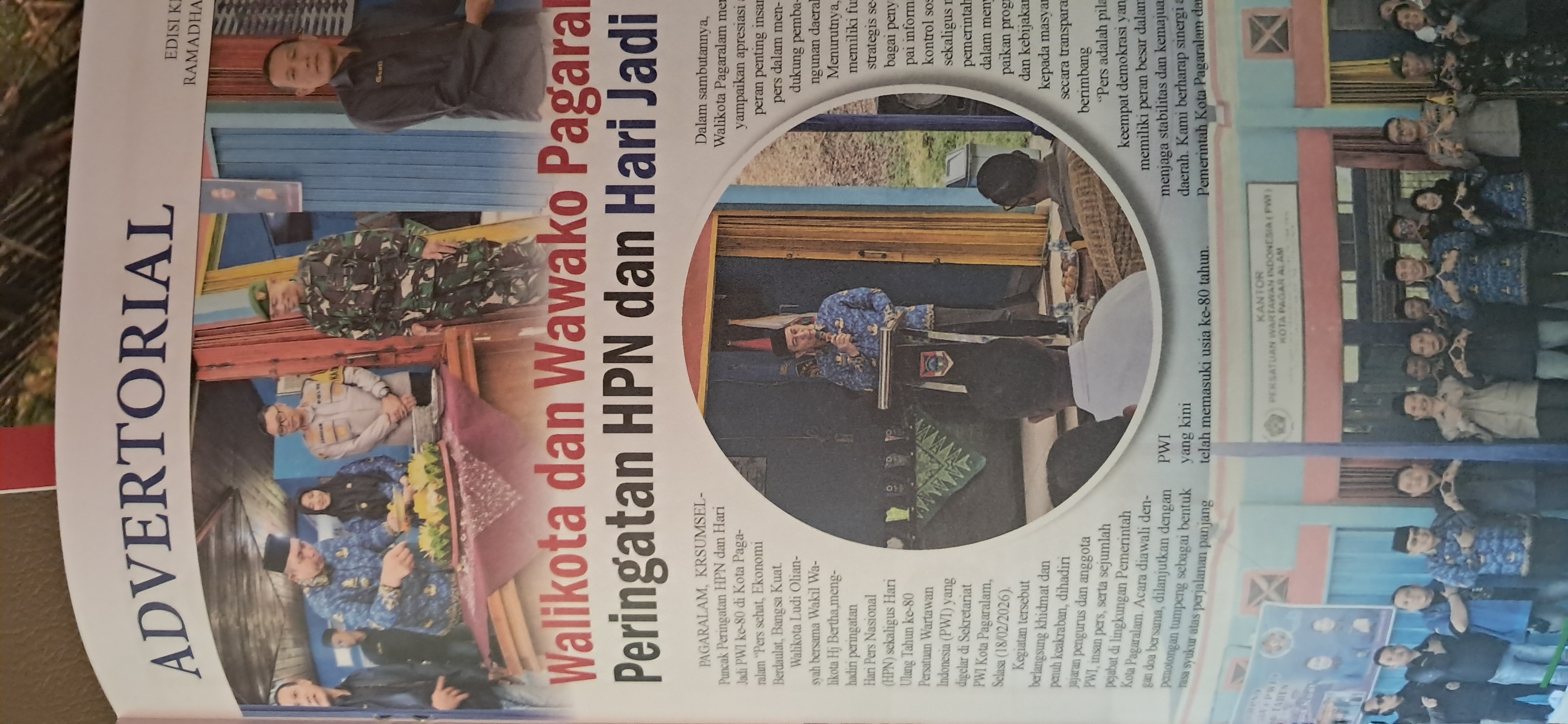 Walikota dan wawako hadiri Peringatan HPN